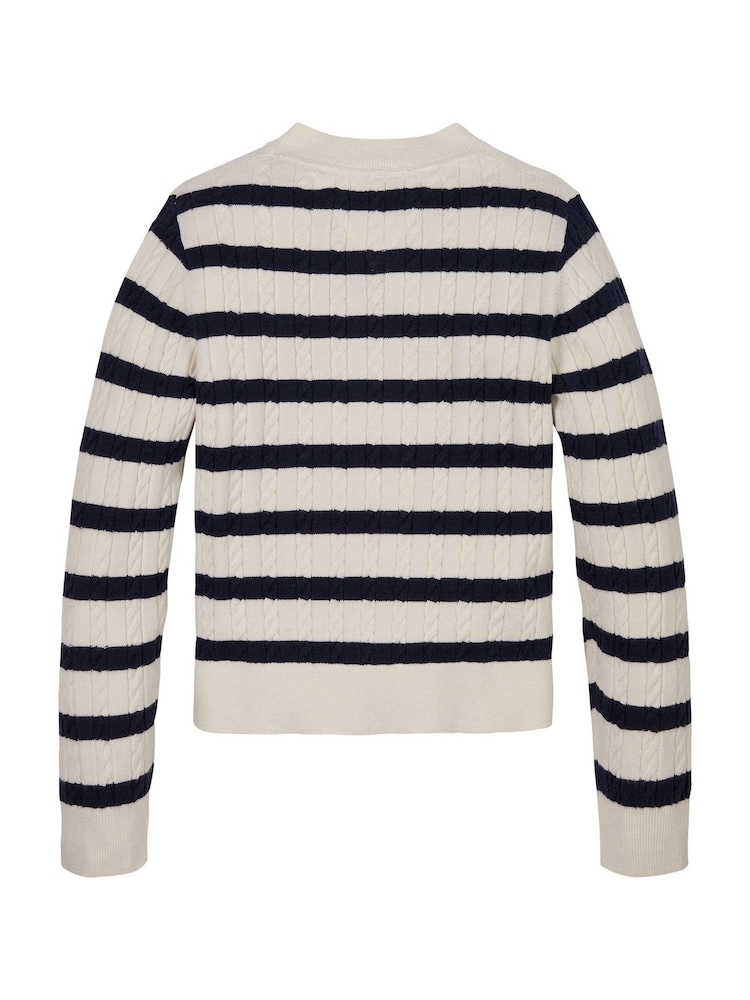 Tommy Hilfiger mini kabel pletena jopa - Slika 5 iz 5