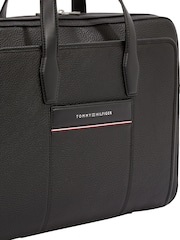 Tommy Hilfiger Black Slim Laptop Bag - Image 3 of 5