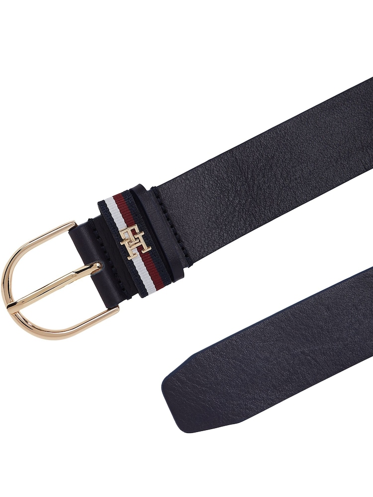 Cinturón de cuero ajustable de Tommy Hilfiger - Imagen 3 de 3