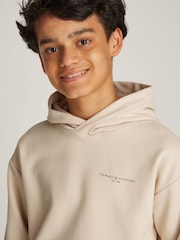 Crema - Tommy Hilfiger Unisex Hoodie - Imagen 4 de 6