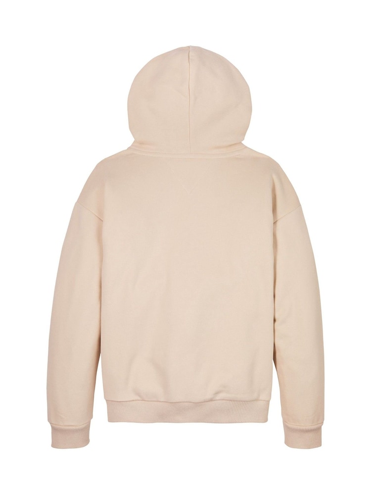 Crema - Tommy Hilfiger Unisex Hoodie - Imagen 6 de 6