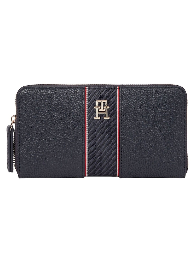 Tommy Hilfiger Blue Large Zip Wallet - Image 1 of 4