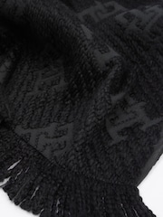 Tommy Hilfiger Black Chic Wool Scarf - Image 2 of 5