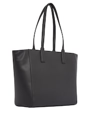 Tommy Hilfiger Black Tote Bag With Soft Logo - Image 1 of 5