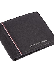 Tommy Hilfiger Black Leather Card Holder - Image 3 of 4