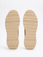 Tommy Hilfiger Cream Retro Runner Trainers - Image 5 of 6