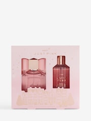 Just Pink 100ml Perfume and 200ml Shower Gel Christmas Edition Gift Set - Image 2 of 2