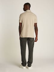 Tommy Hilfiger Natural Regular Fit Stretch 1985 Cotton Polo Shirt - Image 2 of 6