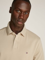 Tommy Hilfiger Natural Regular Fit Stretch 1985 Cotton Polo Shirt - Image 4 of 6