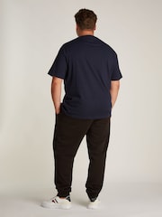 Tommy Hilfiger Blue Plus 100% Cotton Essential Pocket T-Shirt - Image 3 of 6