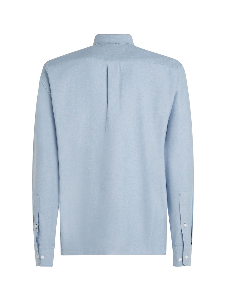Tommy Hilfiger Blue Plus Heritage Regular Fit Oxford Shirt - Image 2 of 6