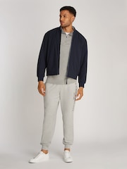 Tommy Hilfiger Blue Relaxed Technical Bomber Jacket - Image 3 of 6