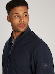 Tommy Hilfiger Blue Relaxed Technical Bomber Jacket - Image 4 of 6