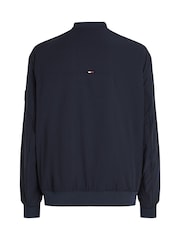 Tommy Hilfiger Blue Relaxed Technical Bomber Jacket - Image 6 of 6