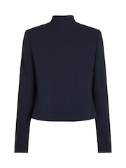 Tommy Hilfiger Blue Slim Single Breasted Blazer Jacket - Image 6 of 6