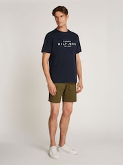 Синий - Tommy Hilfiger 100% Cotton Big T-Shirt - Image 3 of 6
