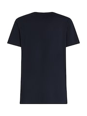 Синий - Tommy Hilfiger 100% Cotton Big T-Shirt - Image 6 of 6