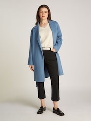 Tommy Hilfiger Croială clasică din lână Cu centură/curea Coat - Imaginea 1 din 6