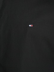 Tommy Hilfiger Black Slim Flex Stretch Cotton Poplin Shirt - Image 7 of 7