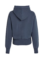 Tommy Hilfiger Blue Regular Fit Varsity Hoodie - Image 6 of 6