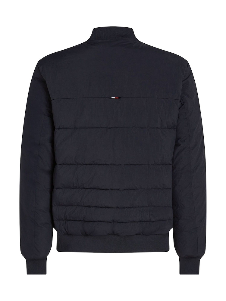 Tommy Hilfiger Расслабленная стеганая куртка-бомбер - Изображение 6 из 6