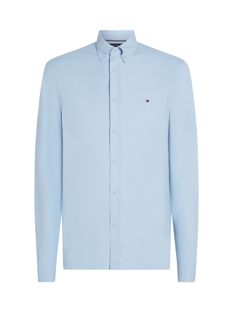 fitted lace wedding dress TOMMY HILFIGER Slim Fit Shirt in Premium Linen – HIPPO US Brands main image 1