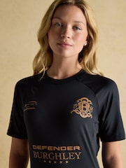 Joules Official Burghley Navy Short Sleeve Sports Top - Image 4 of 9