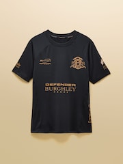 Joules Official Burghley Navy Short Sleeve Sports Top - Image 9 of 9