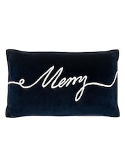 Gallery Home Navy Merry Midnight Merry Cushion 500x300mm - Image 3 of 4