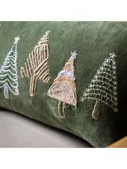 Gallery Home Green Natures Forest Tree Scene Cushion 500x300mm - Image 2 of 4