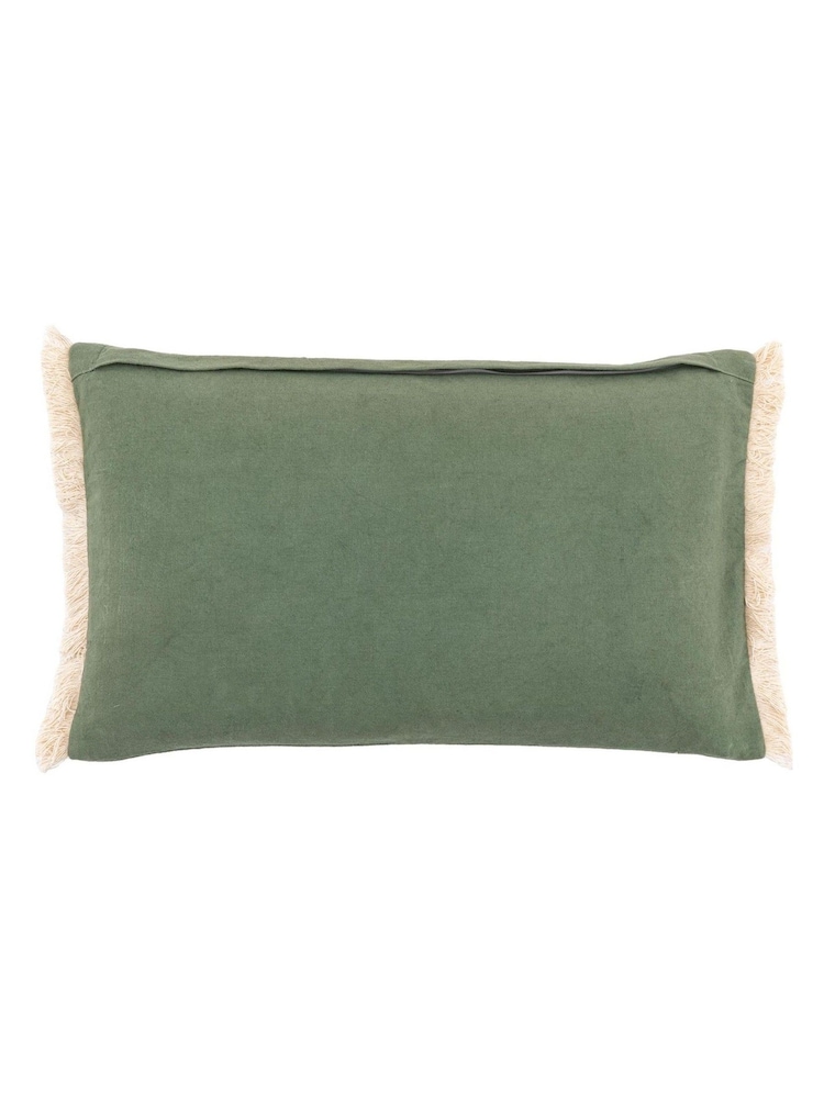 Gallery Home Green Natures Forest Tree Scene Cushion 500x300mm - Image 4 of 4
