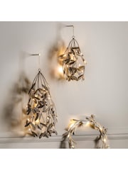 Gallery Home Large Mistletoe Bundle With LED Gold 360x360x440mm - Image 1 of 4