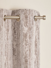 Collection Luxe Heavyweight Chic Velvet Abstract Eyelet Lined Curtains - Image 1 of 5