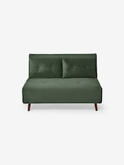 MADE.COM Olive Green Corduroy Haru 2 Seater Sofa Bed - Image 6 of 7