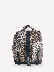 GANNI Brown Tech Backpack - Image 1 of 7