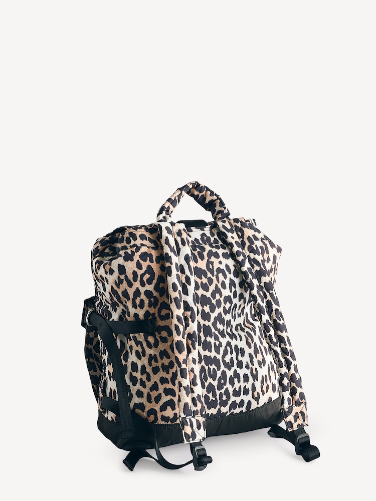 GANNI Brown Tech Backpack - Image 2 of 7