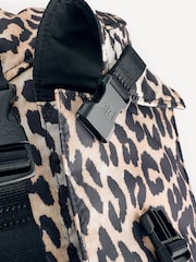 GANNI Brown Tech Backpack - Image 4 of 7