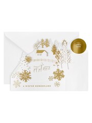 Hallmark Music 3D Pop Up Winter Woodland Christmas Card - Image 3 of 4