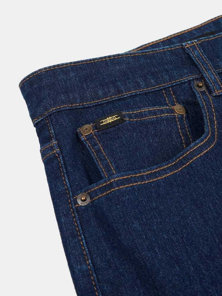Flyers Mens Straight Fit Jeans - Image 10 of 10