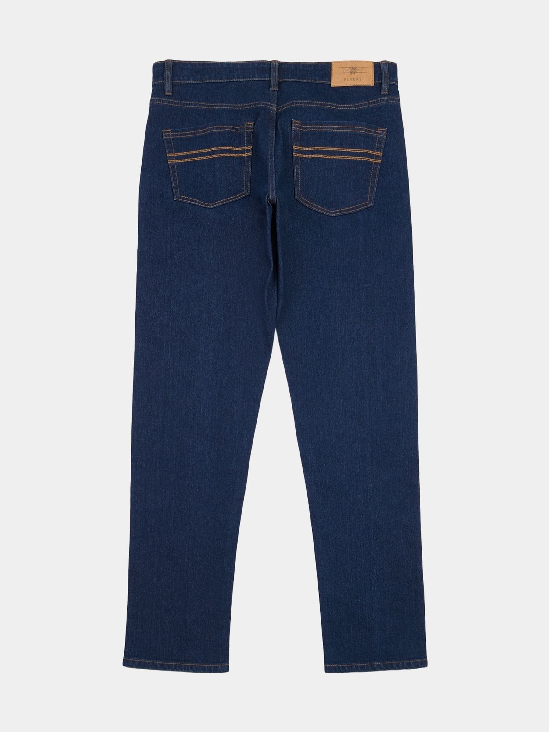 Buy Flyers Sky Blue Straight Fit Jeans from Next Netherlands