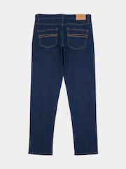 Flyers Mens Straight Fit Jeans - Image 8 of 10