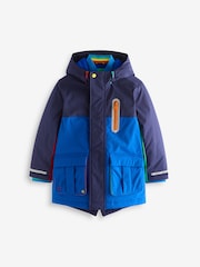 Little Bird by Jools Oliver Rainbow Shower Resistant Parka Coat - Bild 1 von 7