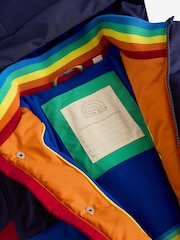Little Bird by Jools Oliver Rainbow Shower Resistant Parka Coat - Bild 7 von 7