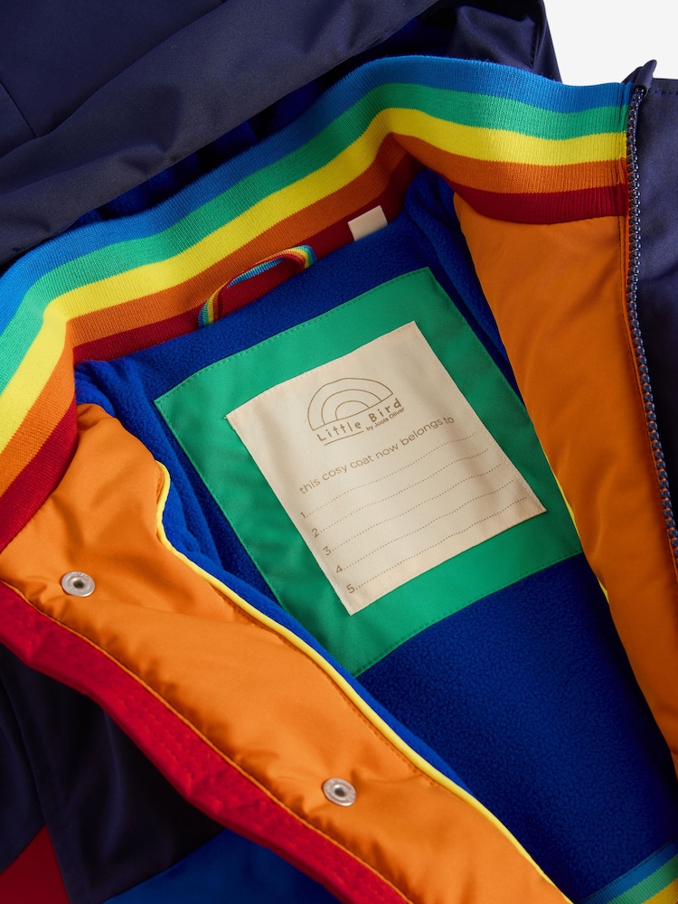 Little Bird by Jools Oliver Rainbow Shower Resistant Parka Coat - Bild 7 von 7 Little Bird by Jools Oliver Rainbow Shower Resistant Parka Coat - Bild 7 von 7