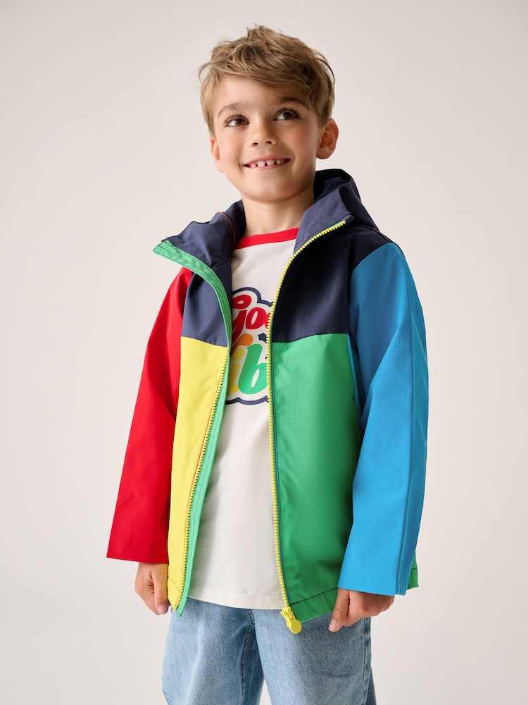 Gabardina con bloques de colores impermeable de Little Bird by Jools Oliver - Imagen 1 de 7 Gabardina con bloques de colores impermeable de Little Bird by Jools Oliver - Imagen 1 de 7
