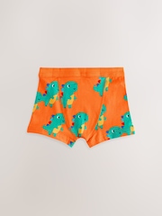 Multi Dinosaur Soft Waistband Trunks 7 Pack (1.5-10yrs) - Image 9 of 11