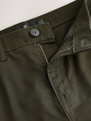 Khaki Green Motionflex 5 Pocket Chino Shorts - Image 7 of 10