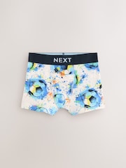 Blue Football Print Boxers 5 Pack (2-16yrs) - Image 3 of 9