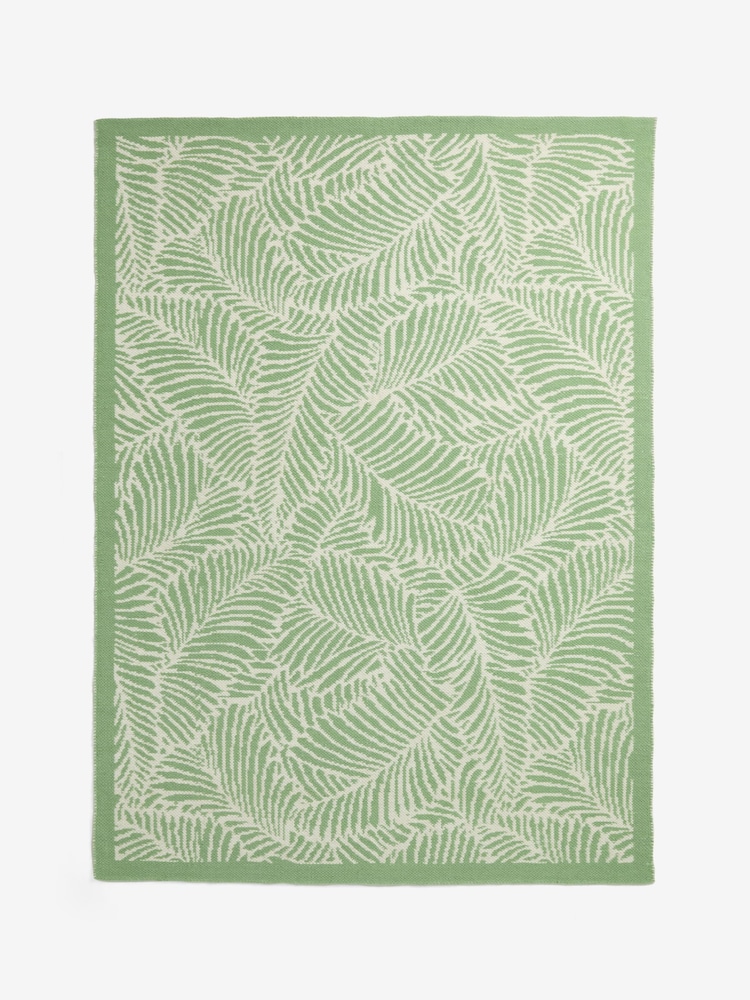 Nina Campbell Green Tree Fern Rug - Image 1 of 1