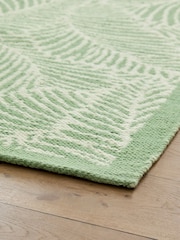 Nina Campbell Green Tree Fern Rug - Image 3 of 5